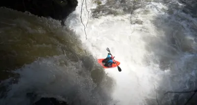 la chute à la fin
